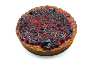 Torta yogurt ai frutti di bosco