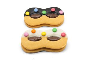 Mascherine cioccolato e smartis